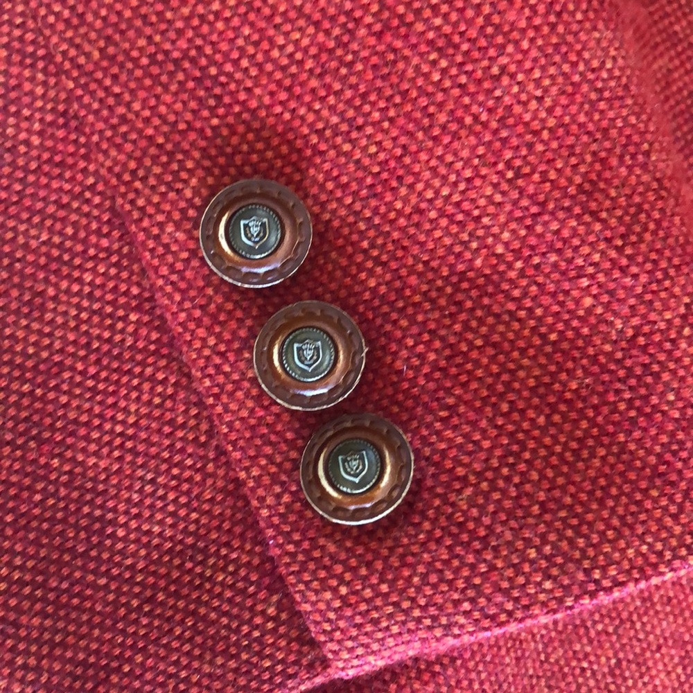 Talbots red blazer - Picture 2 of 8